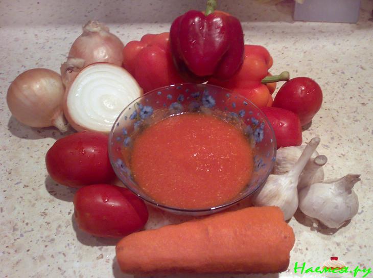 Аджика острая с Антоновкой - Вариант