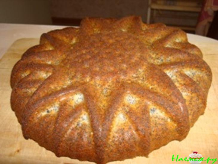 Простой маковый тортик