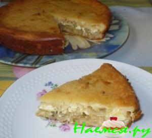 Пирог с капустой "Нежность" (заливной)