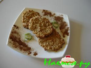 Овсяное печенье с фруктами