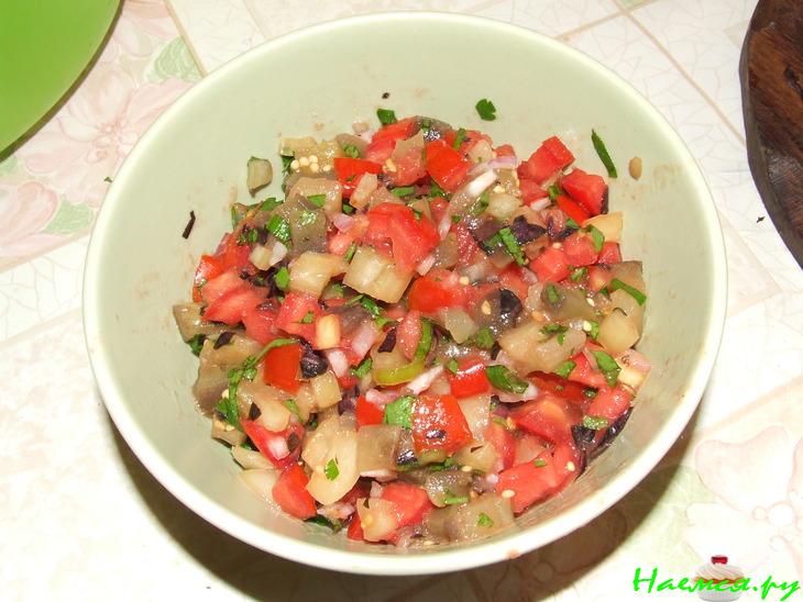 Салатик пасленовый, летний