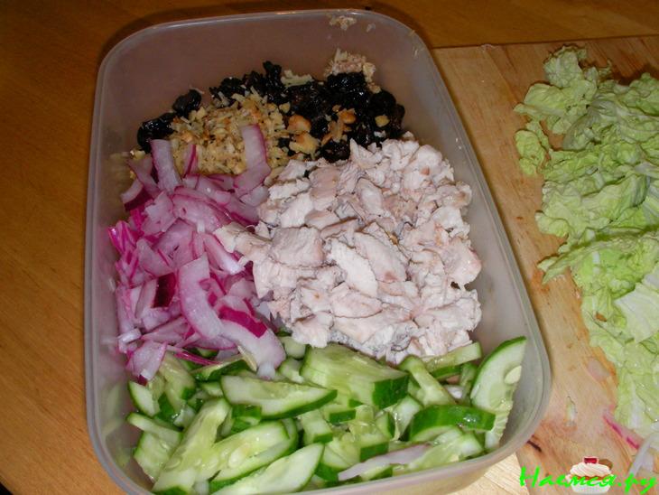 Салат "Куриная нежность" Салат "Куриная нежность"