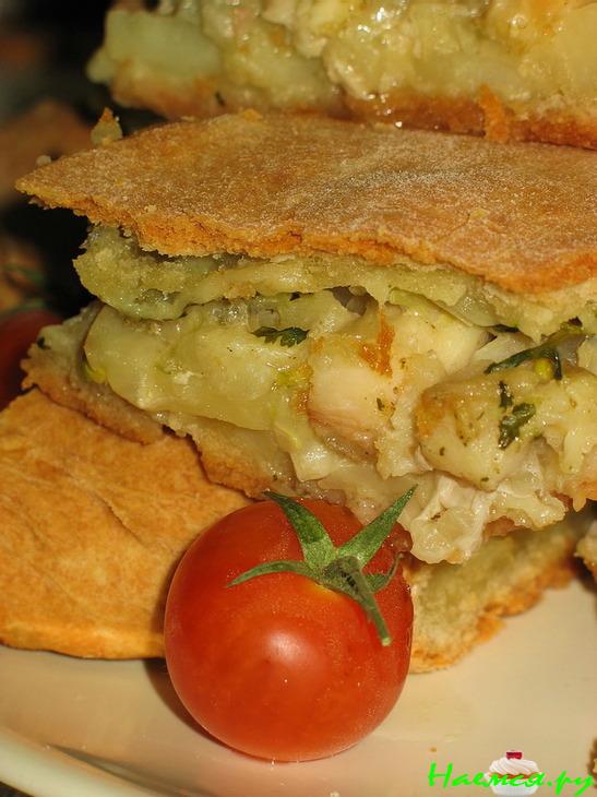 "Рыбный пирог с пангасиусом и картофелем"
