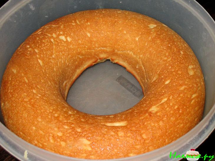 Саварин со свежими ягодами Саварин со свежими ягодами