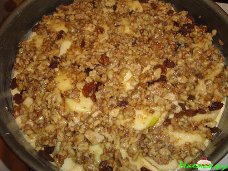 Яблочный пирог "Оленька"