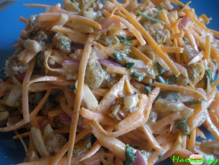 Салат "Оранжевое утро"