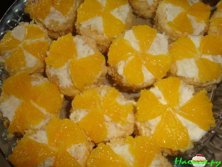 Пирожное "Апельсиновое солнце"