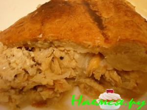 Пирог с гольцами