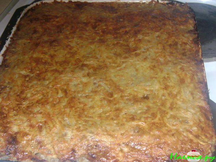 Пирог из картофеля с начинкой