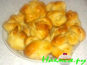 Сырные пышки-завитушки