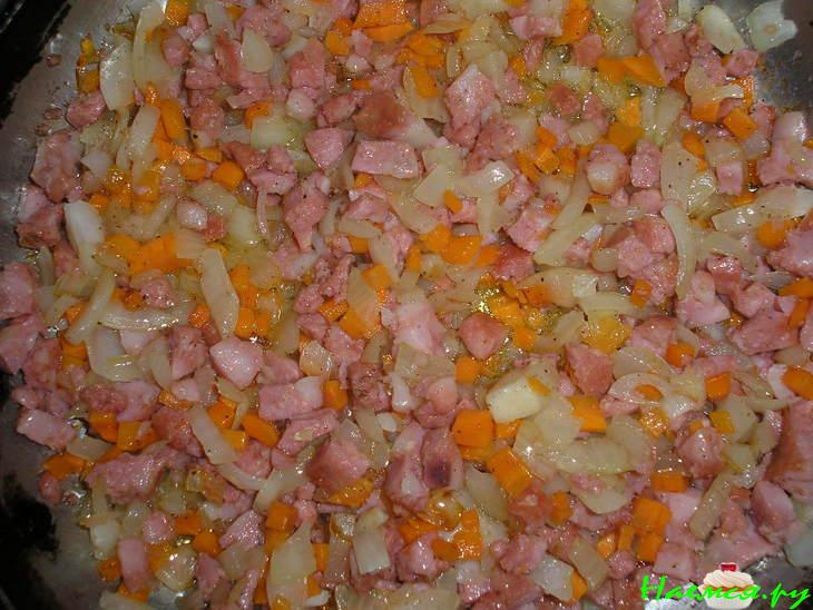 Картофельная запеканка "Остатки сладки" (вариант)