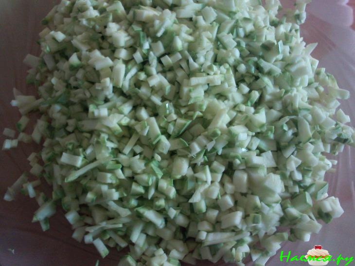 Фрикадельки из баклажанов и кабачков