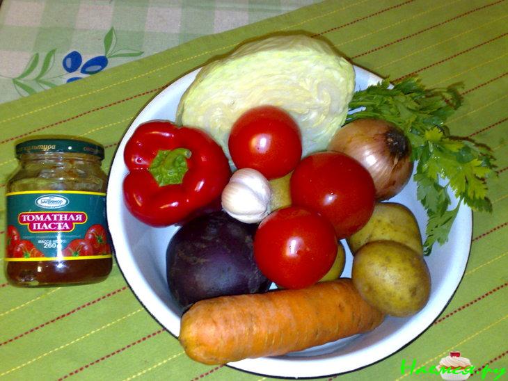 Борщ по-украински