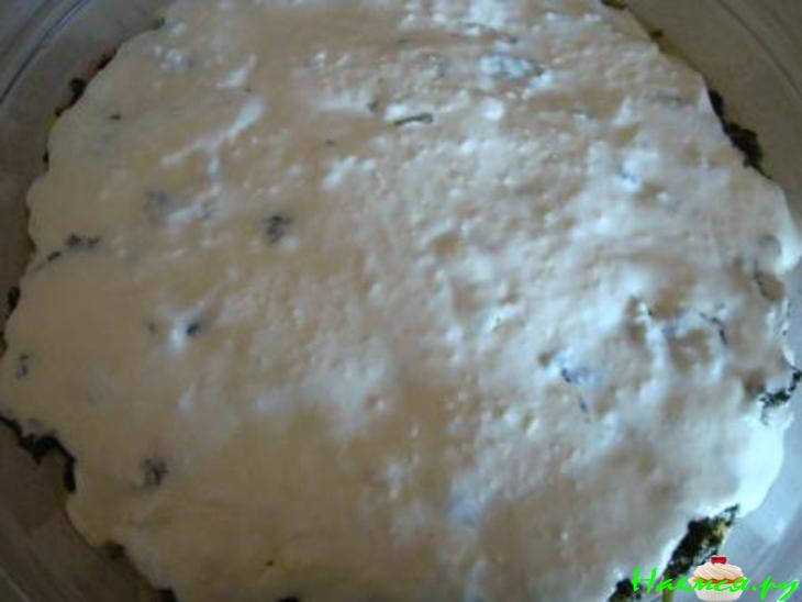 Запеканка из рыбы и шпината