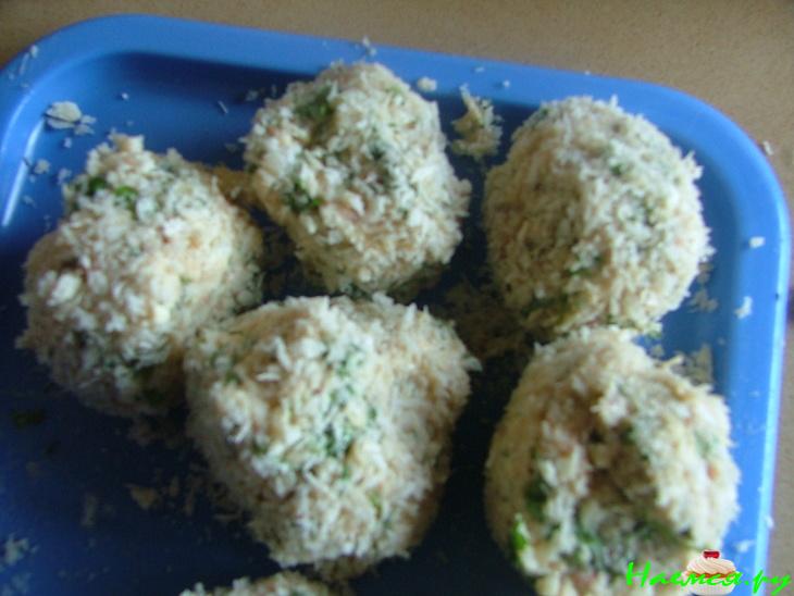 Котлетки из крабов 