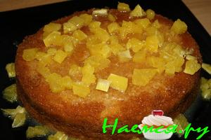 Апельсиновый бисквит из пароварки Апельсиновый бисквит из пароварки