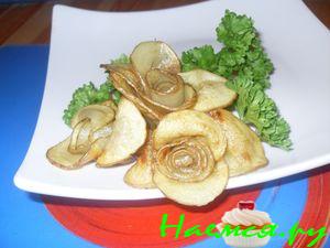 Картофель фри "Розы"