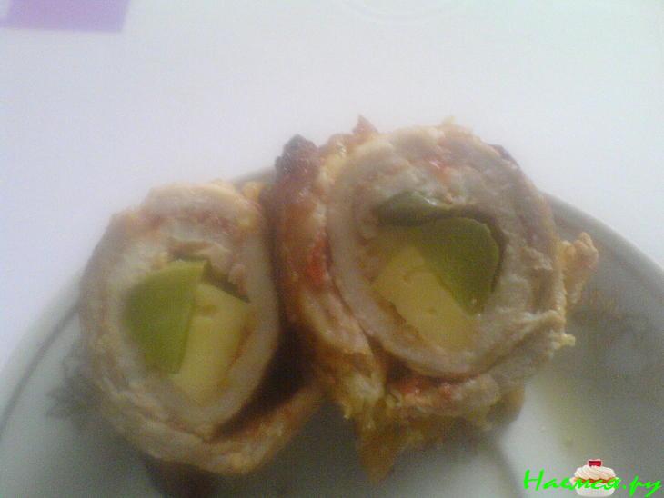 Крученики с огурцом и сыром