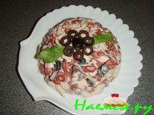 Салат куриный "Татьяна"