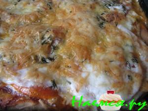 Пицца на кефире