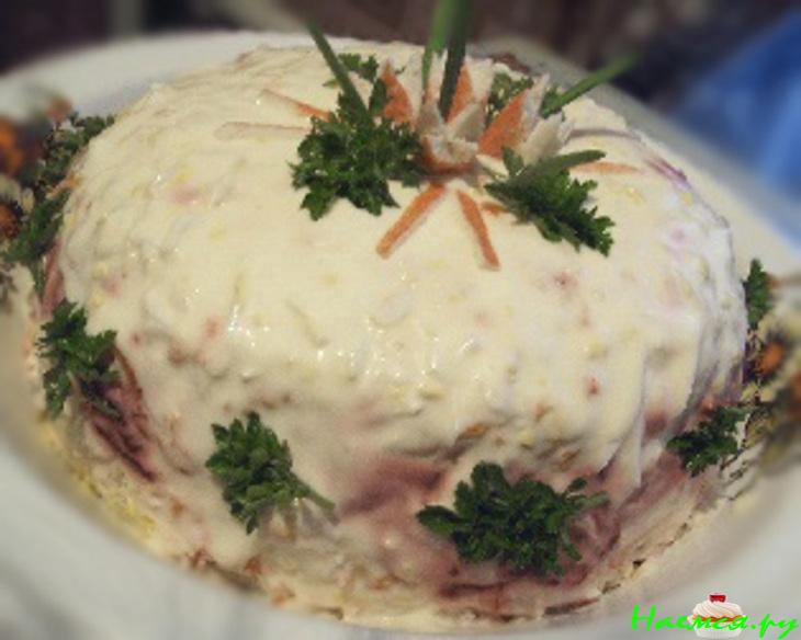 Простой воскресный салатик