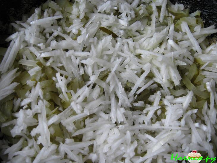 Постная картофельная запеканка