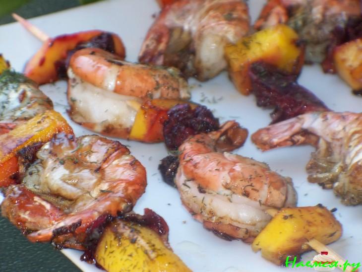 Креветки жареные по-Канадски Креветки жареные по-Канадски