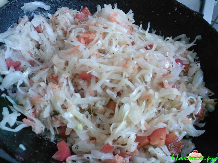 Щи из квашенной капусты с грибами