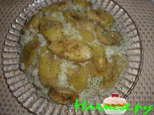 Рис с бананами