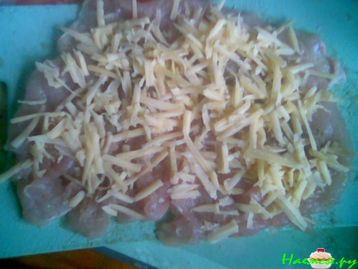 Рулетики куриные