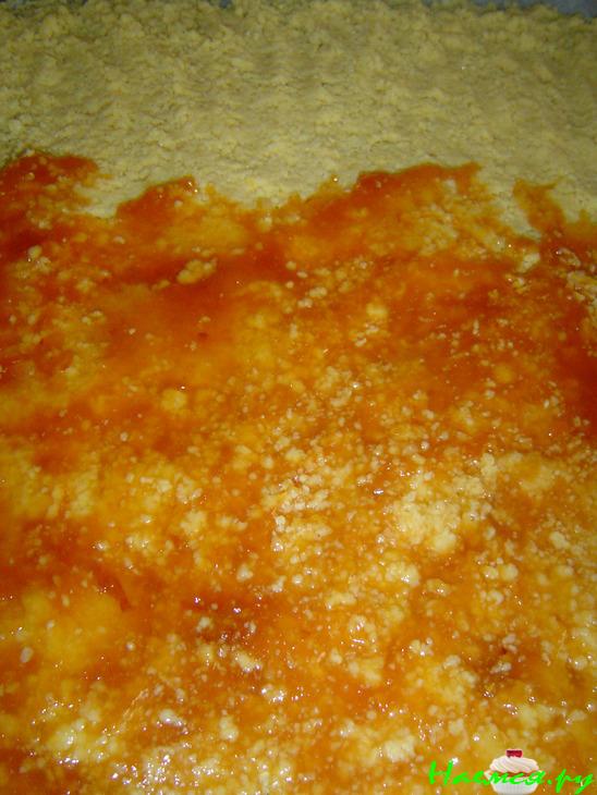 Пирожное "Ореховые треугольнички"