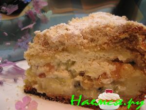 Яблочный пирог на натуральном йогурте Яблочный пирог на натуральном йогурте