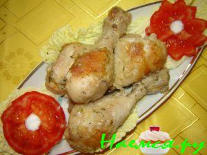 Курица с розмарином и чесноком