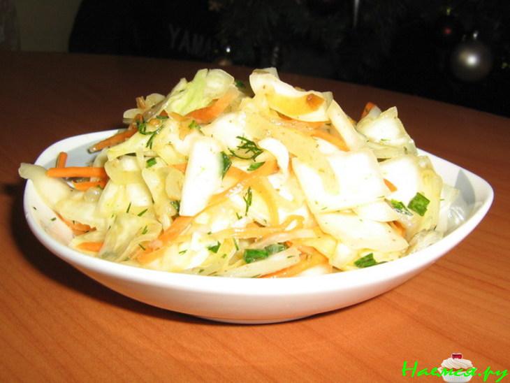 Салат из капусты по-корейски
