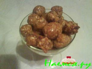 Орехово-сливочный десерт