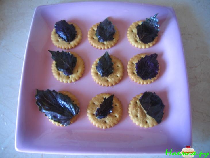 Сырные закусочные пироженки