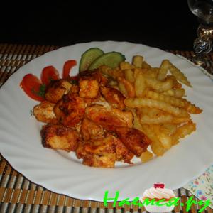 Острая курочка быстрого приготовления