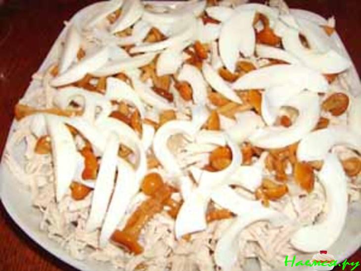 Салат "Воронье гнездо"