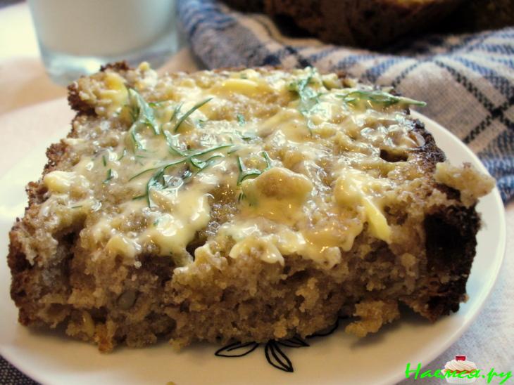 Хлебушек с орешками на закваске