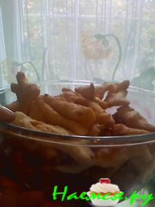 Картофельный хворост обжаренный во фритюре