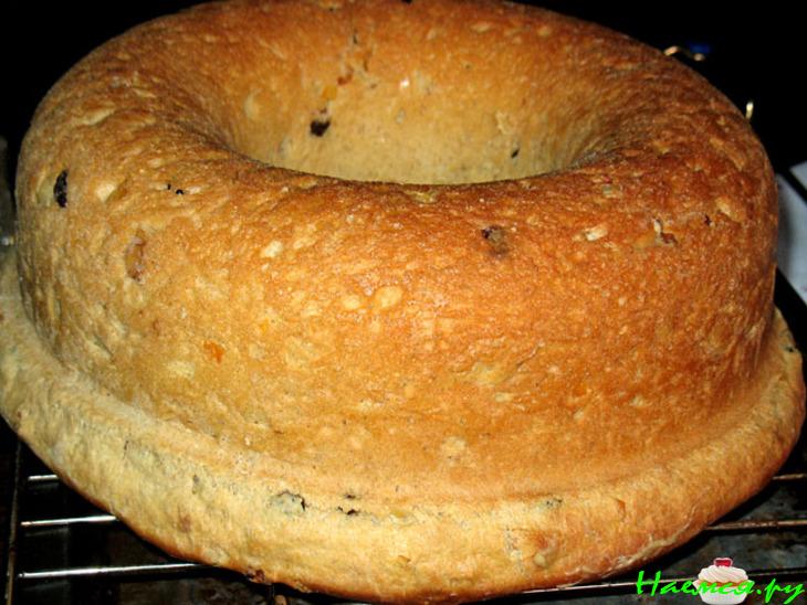 Пирог "Ромовая бабка"