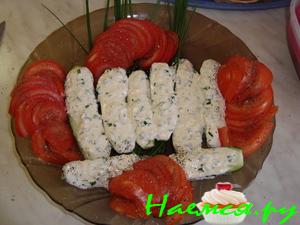 Легкий творожный перекус