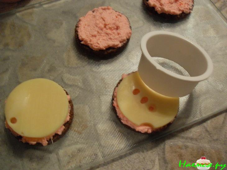 Канапе "улитки"