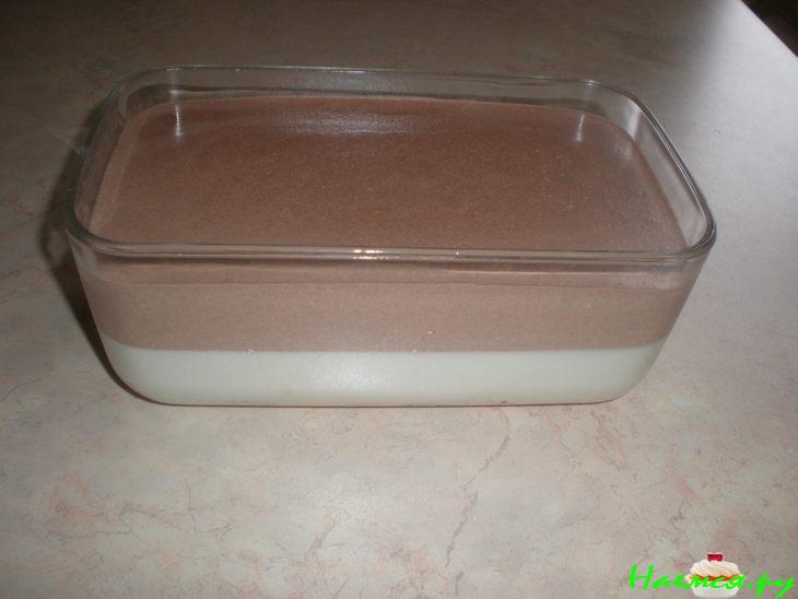 Творожный десерт с бананом Творожный десерт с бананом