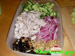 Салат "Куриная нежность" Салат "Куриная нежность"