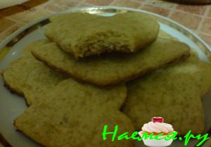 Печенье из овсяных хлопьев с медом