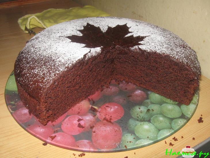 Постный шоколадный пирог