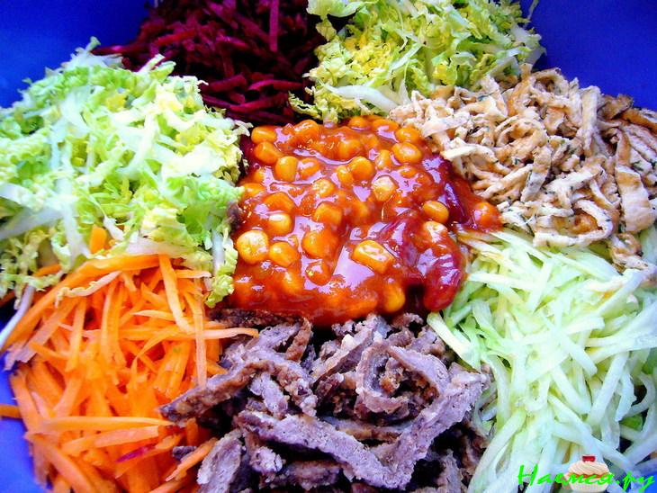 Салат "Абриколь"