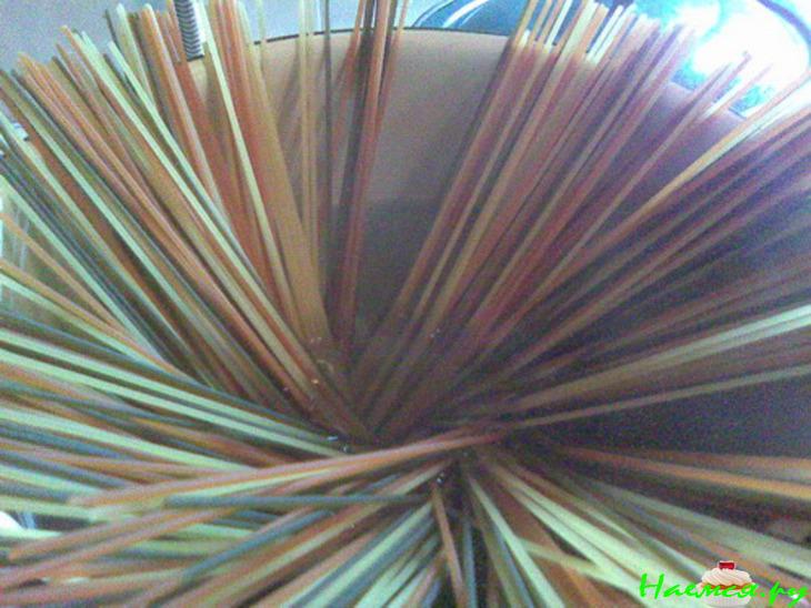 Спагетти с малосольной сёмгой, икрой и сливочно-сырным соусом «Навеяло!» Спагетти с малосольной сёмгой, икрой и сливочно-сырным соусом «Навеяло!»