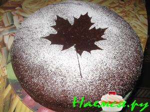 Постный шоколадный пирог